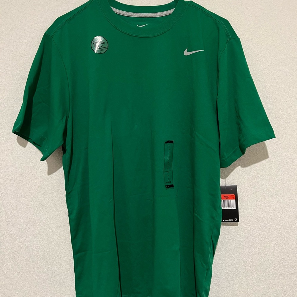 Nike Dri-Fit Green Cotton T-shirt